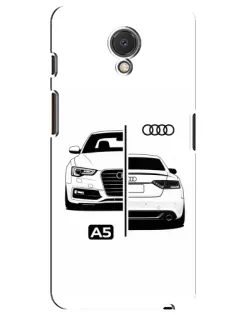 Чехол для Meizu M6s с картинкой «Audi — контрастный дизайн» Чехол для Meizu M6s с картинкой «Audi — контрастный дизайн»