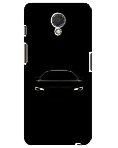 Чехол для Meizu M6s с картинкой «Взгляд Audi в темноте»