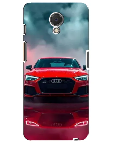 Чехол для Meizu M6s с картинкой «Audi RS — красный стиль»