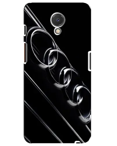 Чехол для Meizu M6s с картинкой «Audi — абстрактные кольца»