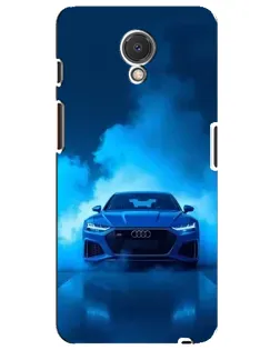 Чехол для Meizu M6s с картинкой «Audi — голубая энергия» Чехол для Meizu M6s с картинкой «Audi — голубая энергия»