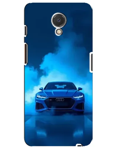Чехол для Meizu M6s с картинкой «Audi — голубая энергия»