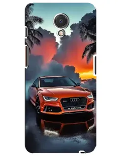 Чехол для Meizu M6s с картинкой «Audi — закат» Чехол для Meizu M6s с картинкой «Audi — закат»