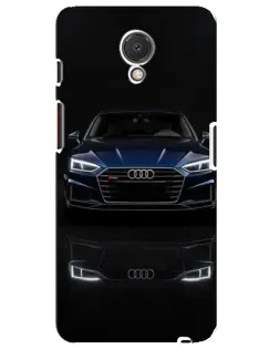 Чехол для Meizu M6s с картинкой «Audi — ночное отражение» Чехол для Meizu M6s с картинкой «Audi — ночное отражение»