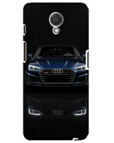 Чехол для Meizu M6s с картинкой «Audi — ночное отражение»