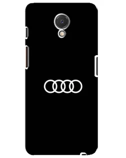 Чехол для Meizu M6s с картинкой «Audi White Logo» Чехол для Meizu M6s с картинкой «Audi White Logo»