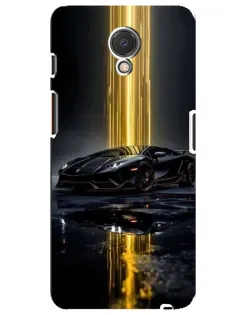 Чехол для Meizu M6s с картинкой «Ночной Lamborghini драйв»