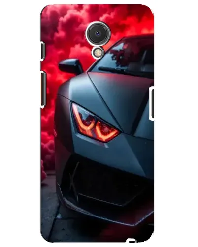 Чехол для Meizu M6s с картинкой «Lamborghini красное сияние»