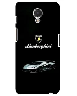 Чехол для Meizu M6s с картинкой «Логотип Lamborghini классика»