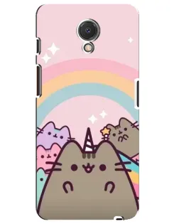 Чехол для Meizu M6s с картинкой «Единорог Pusheen» Чехол для Meizu M6s с картинкой «Единорог Pusheen»