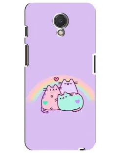 Чехол для Meizu M6s с картинкой «Радужные Пушины» Чехол для Meizu M6s с картинкой «Радужные Пушины»