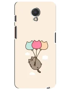 Чехол для Meizu M6s с картинкой «Пушин на шариках» Чехол для Meizu M6s с картинкой «Пушин на шариках»