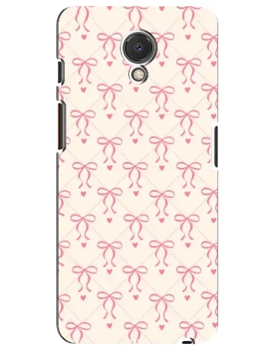 Чехол для Meizu M6s с картинкой «Розовые бантики Coquette» Чехол для Meizu M6s с картинкой «Розовые бантики Coquette»