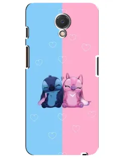 Чехол для Meizu M6s с картинкой «Stitch и Angel Love» Чехол для Meizu M6s с картинкой «Stitch и Angel Love»