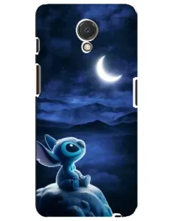Чехол для Meizu M6s с картинкой «Лунная ночь Стича» Чехол для Meizu M6s с картинкой «Лунная ночь Стича»