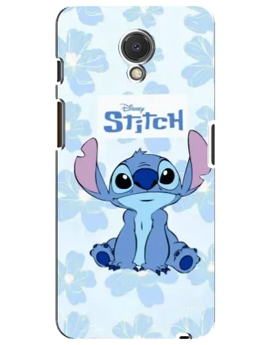 Чехол для Meizu M6s с картинкой «Stitch среди цветов»