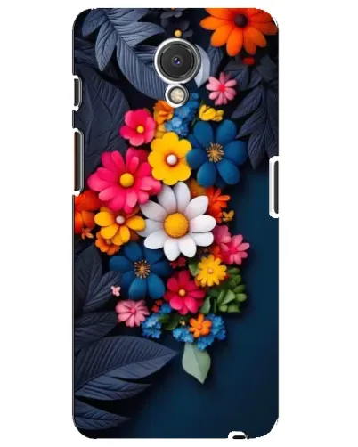 Чехол для Meizu M6s с картинкой «Цветочная феерия»