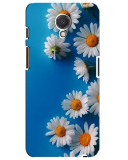 Чехол для Meizu M6s с картинкой «Белоснежные маргаритки»