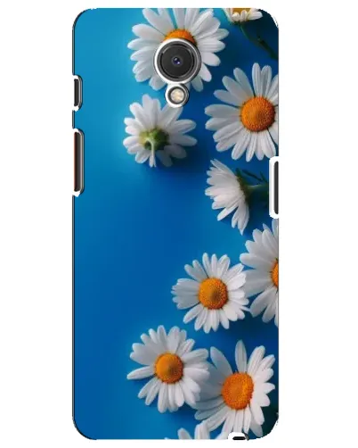 Чехол для Meizu M6s с картинкой «Белоснежные маргаритки»