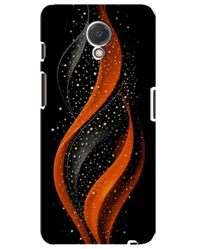 Чехол для Meizu M6s с картинкой «Огненная звездная волна»