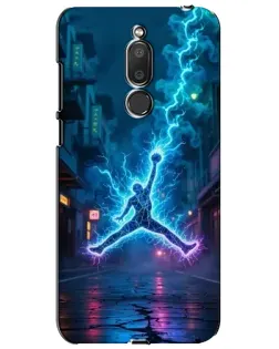 Чохол для Meizu M6T (Meilan 6T) з картинкою «Jordan Gold Jumpman»