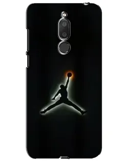 Чохол для Meizu M6T (Meilan 6T) з картинкою «Jordan Gradient Logo»