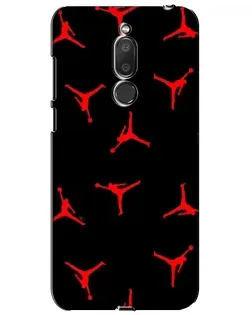 Чохол для Meizu M6T (Meilan 6T) з картинкою «Jordan Red Pattern»