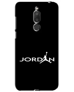 Чохол для Meizu M6T (Meilan 6T) з картинкою «Jordan White Logo»