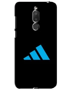 Чехол для Meizu M6T (Meilan 6T) с картинкой «Adidas Cyan Logo»