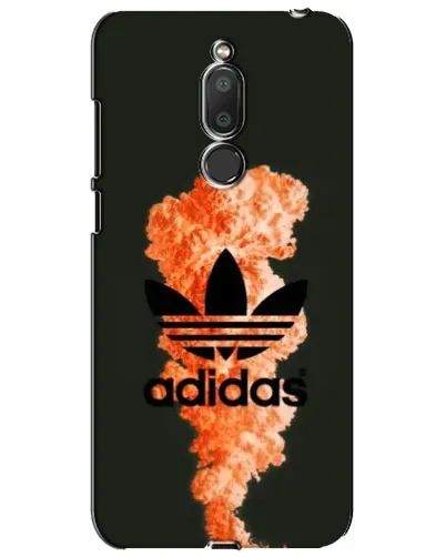 Чехол для Meizu M6T (Meilan 6T) с картинкой «Оранжевый дым Adidas»