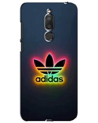 Чехол для Meizu M6T (Meilan 6T) с картинкой «Неоновый Adidas»