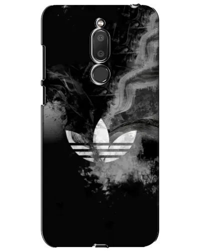 Чехол для Meizu M6T (Meilan 6T) с картинкой «Абстрактный дым Adidas»