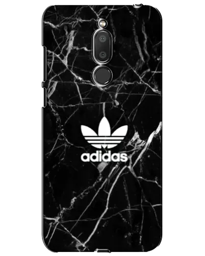 Чехол для Meizu M6T (Meilan 6T) с картинкой «Белый мрамор Adidas»