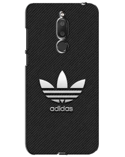 Чехол для Meizu M6T (Meilan 6T) с картинкой «Adidas Карбоновая текстура»