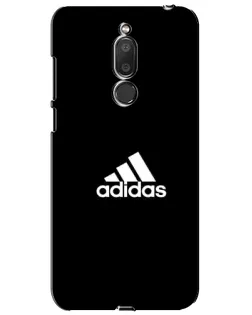 Чехол для Meizu M6T (Meilan 6T) с картинкой «Черная классика Adidas»