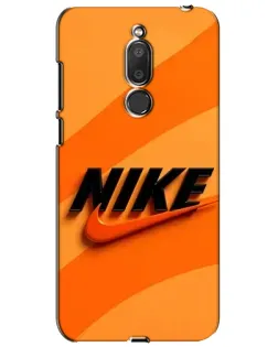 Чехол для Meizu M6T (Meilan 6T) с картинкой «Оранжевый драйв Nike»