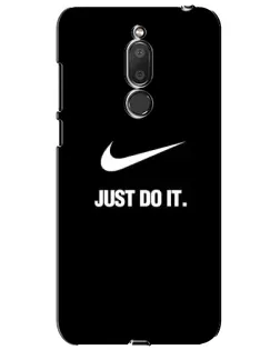 Чехол для Meizu M6T (Meilan 6T) с картинкой «Классический принт Nike»