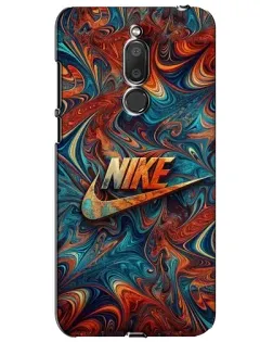Чехол для Meizu M6T (Meilan 6T) с картинкой «Nike в абстракции»