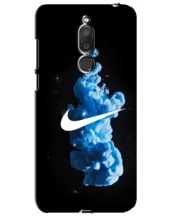 Чехол для Meizu M6T (Meilan 6T) с картинкой «Nike и синий дым»