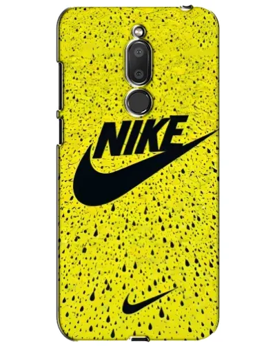 Чехол для Meizu M6T (Meilan 6T) с картинкой «Желтый текстурный Nike»