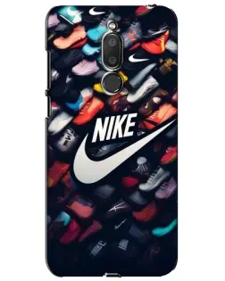 Чехол для Meizu M6T (Meilan 6T) с картинкой «Коллекция кроссовок Nike»