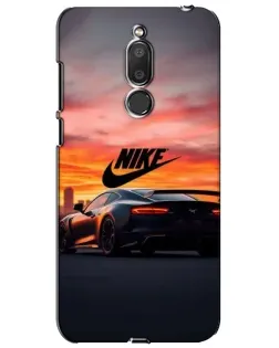 Чехол для Meizu M6T (Meilan 6T) с картинкой «Nike и суперкар»