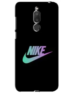 Чехол для Meizu M6T (Meilan 6T) с картинкой «Nike — городская ночь»