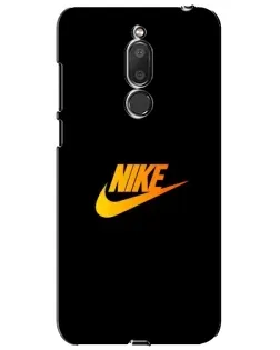 Чехол для Meizu M6T (Meilan 6T) с картинкой «Золотой логотип Nike»