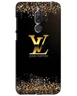 Чехол для Meizu M6T (Meilan 6T) с картинкой «LV — золотые искры»