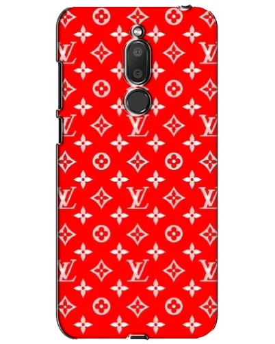 Чехол для Meizu M6T (Meilan 6T) с картинкой «Яркий паттерн LV»