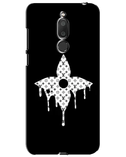 Чехол для Meizu M6T (Meilan 6T) с картинкой «Цветочная монограмма»