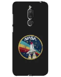 Чехол для Meizu M6T (Meilan 6T) с картинкой «NASA — эмблема миссии»