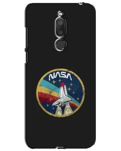 Чехол для Meizu M6T (Meilan 6T) с картинкой «NASA — эмблема миссии»