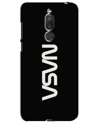 Чехол для Meizu M6T (Meilan 6T) с картинкой «NASA — вертикальный логотип»